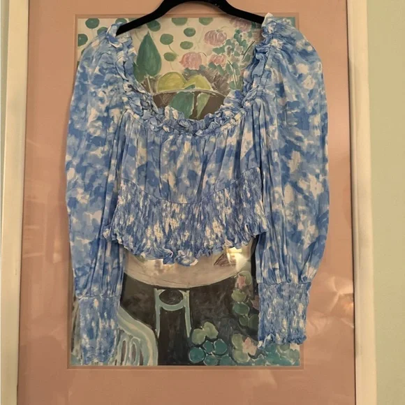 Faithfull The Brand Willow Top- Roos Tye Dye - Picture 2 of 10